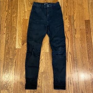 Zara Skinny Black Jeans Size 24